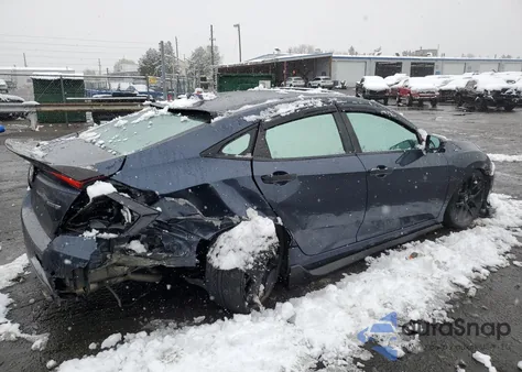 2017 Honda Civic Touring from USA, damaged, VIN 19XFC1F98HE010209